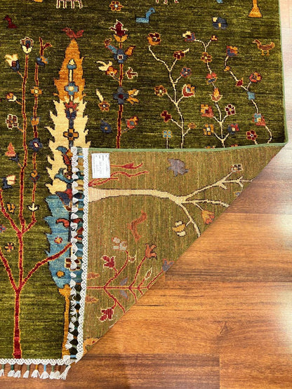 Machine Woven Tree of Life Wool Carpet – 100% New Zealand Wool