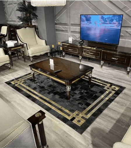 100% Handmade Cowhide Patchwork Rug - Wonder fur rug Rug Wonder Fur Rug Wonder fur rug