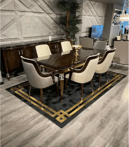 100% Handmade Cowhide Patchwork Rug - Wonder fur rug Rug Wonder Fur Rug Wonder fur rug