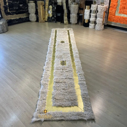 Runner Hallway Sheepskin Rug, Luxury Sheepskin Rug