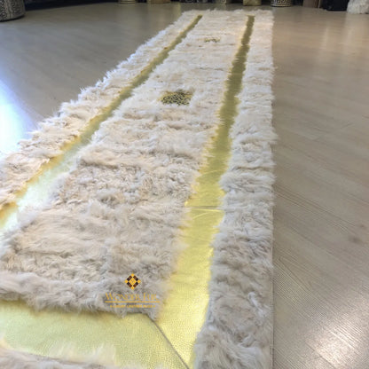 Runner Hallway Sheepskin Rug, Luxury Sheepskin Rug
