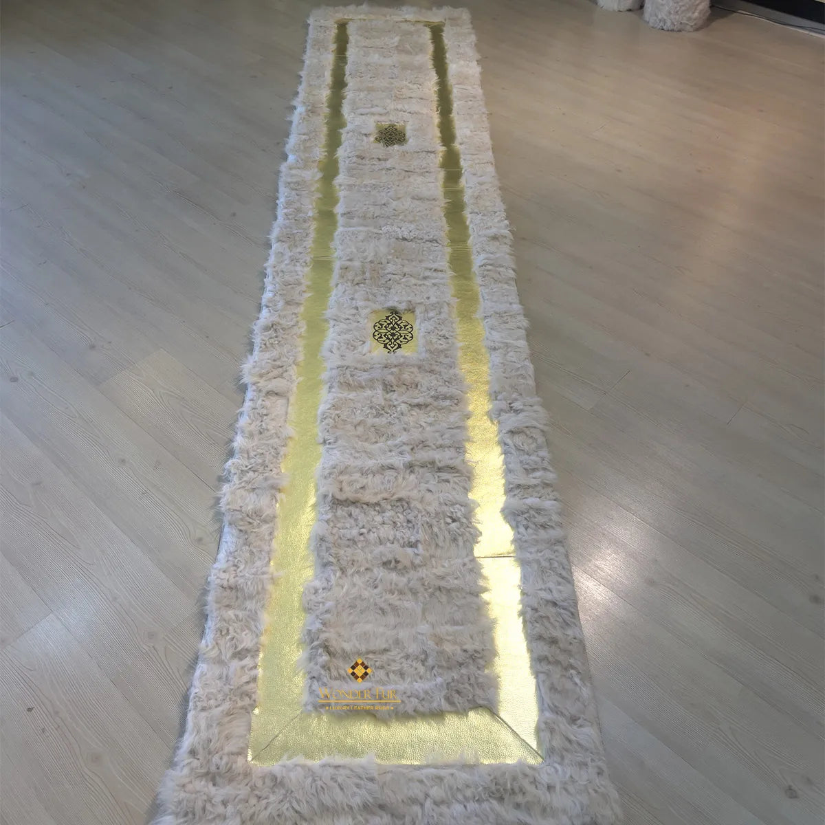 Runner Hallway Sheepskin Rug, Luxury Sheepskin Rug