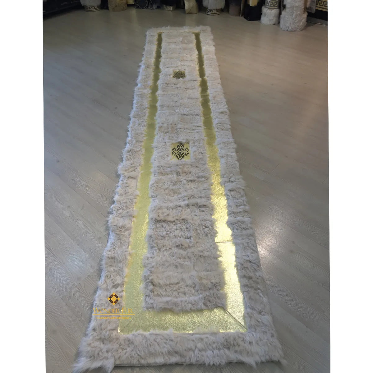 Runner Hallway Sheepskin Rug, Luxury Sheepskin Rug
