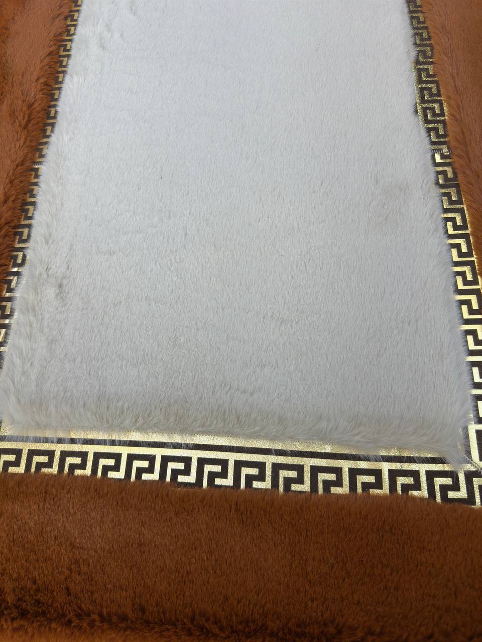 Luxury Handmade Runner Faux Fur Plush Rug – Soft & Stylish Design